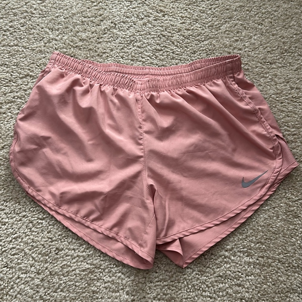 Nike Dry Fit Light Pink Workout Shorts, Women’s Medium